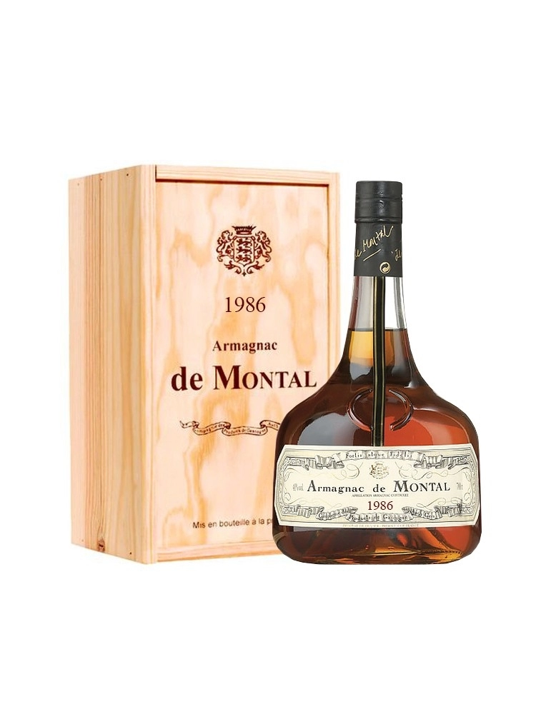 Armagnac De Montal 1986 70cl 0